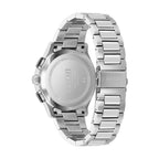 Hugo Boss Peak Black Dial Silver Steel Strap Watch for Men - 1513762