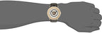 Versace V Metal Icon Quartz Silver Dial Brown Leather Strap Watch For Men - VQL010015