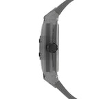 Guess Phoenix Multifunction Black Dial Grey Silicone Strap Watch For Men - GW0203G9