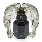 Philipp Plein The Skull Black Dial Black Silicone Strap Watch For Men - PWAAA1121
